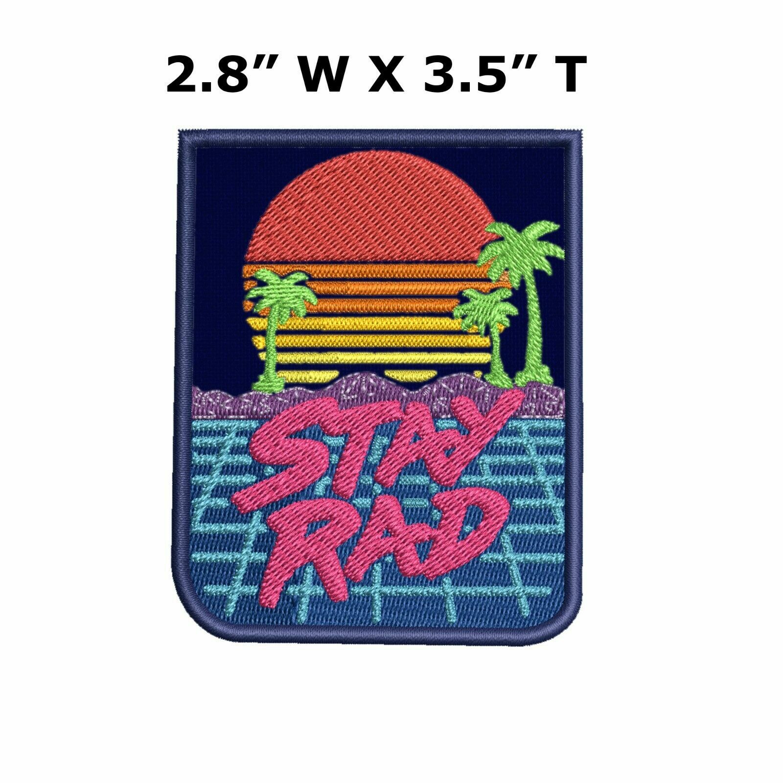 Rad Retro Vintage - Car Truck Window Bumper DIE CUT VINYL Graphics Sticker Decal