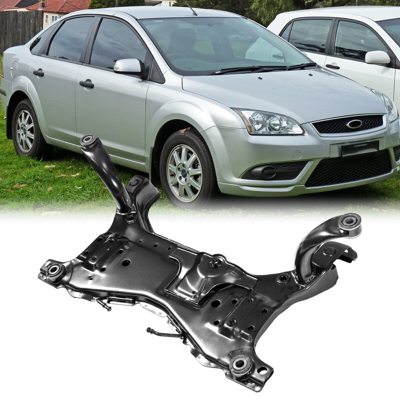 Black Front Engine Carrier Support Frame Fit For 03-12 Ford Focus C-Max 1676849