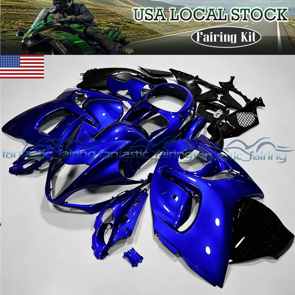 Complete Blue ABS Fairing Kit Bodywork For SUZUKI Hayabusa GSX1300R 2008-2020 US
