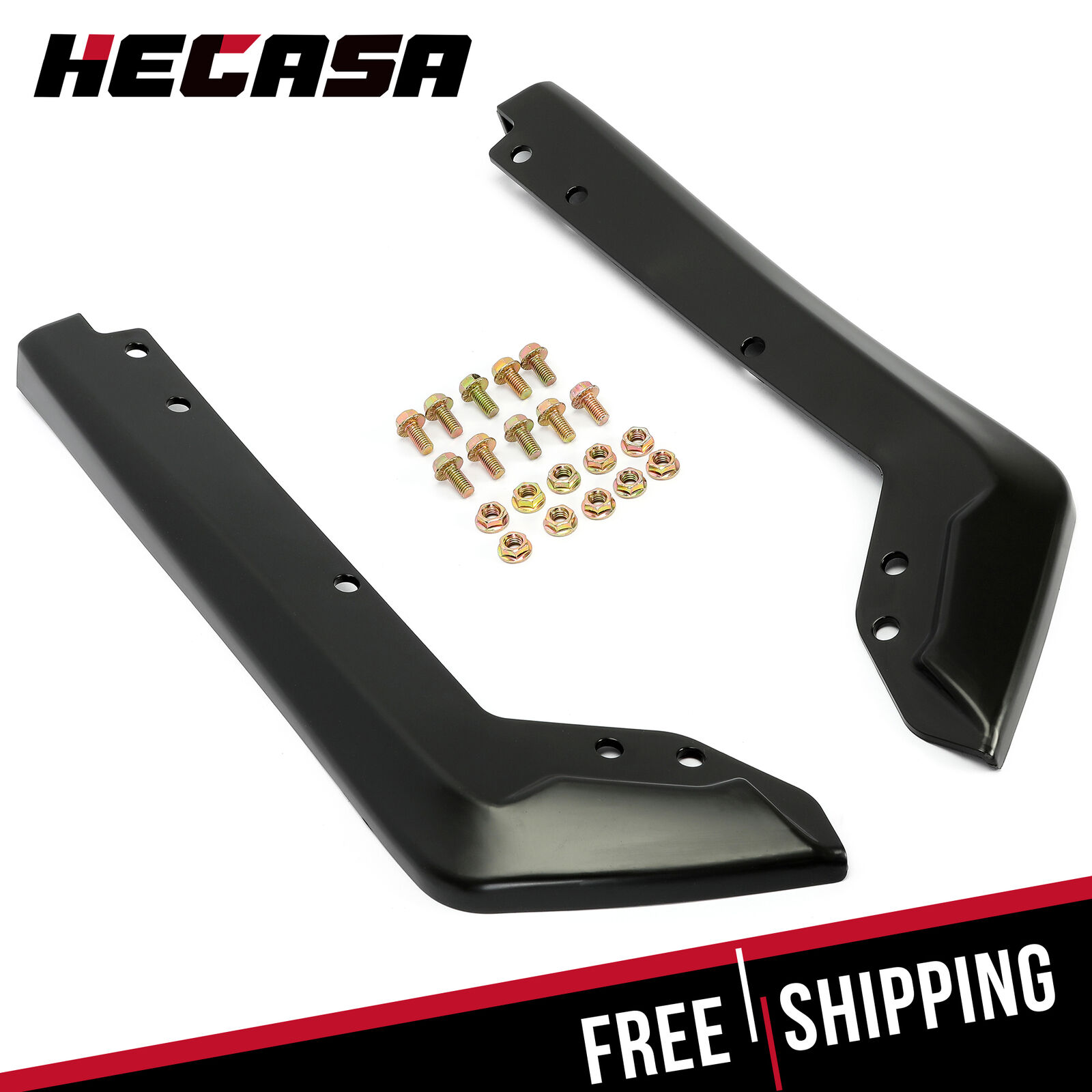 HECASA For 2015-2021 Subaru WRX STI Rear Spat Valance Lip Polyurethane
