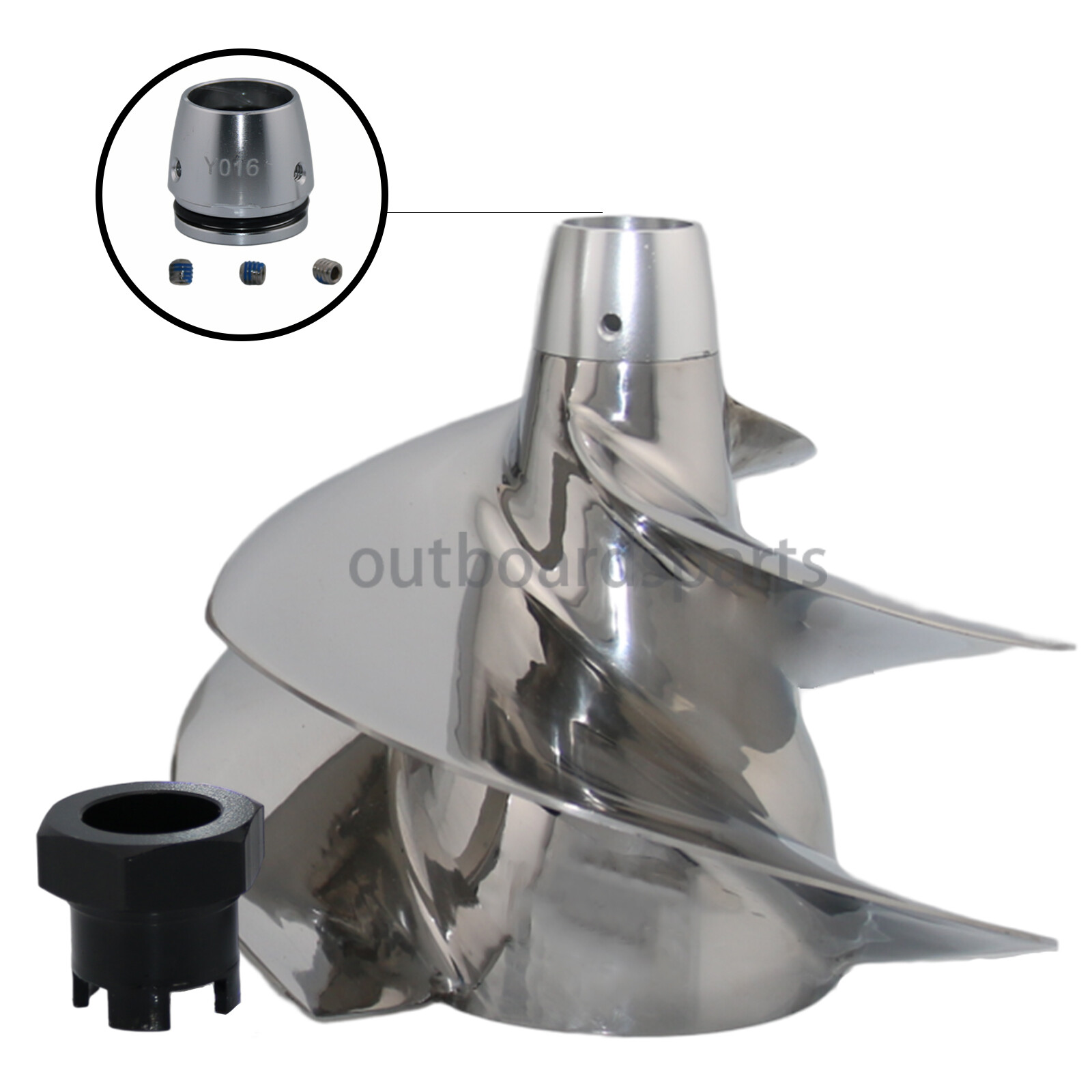 Impeller Fit Solas YV-CD-13/20 & SS For Yamaha FZR FZS FX GP1800R 160MM+Tool