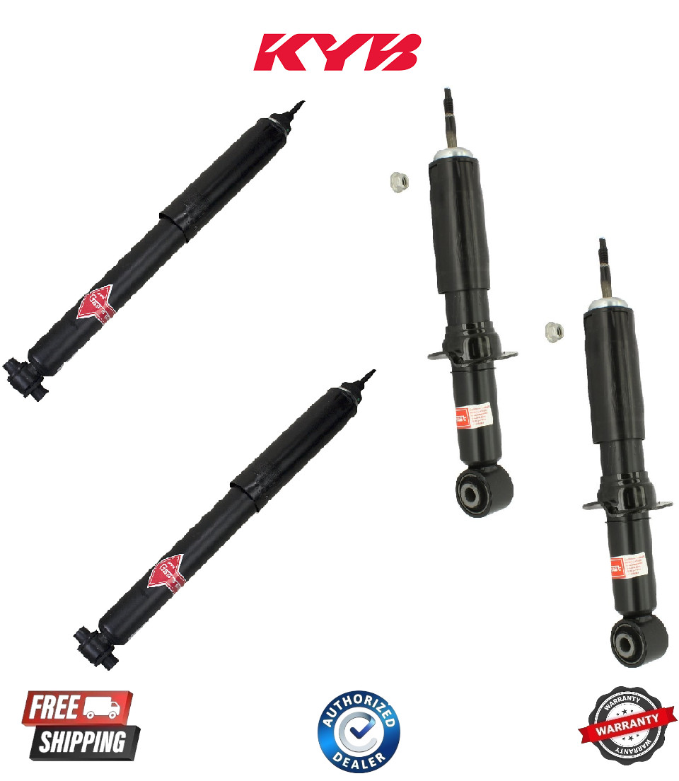 Complete KYB Front Strut & Rear Shock-Gas-a-Just Fits 03-11 Ford Crown Victoria