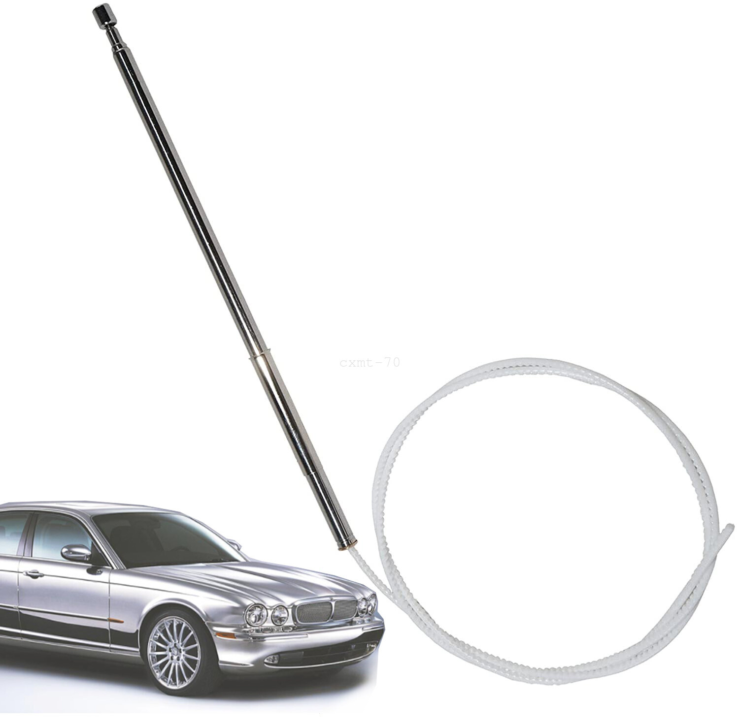 Power Antenna Replace OEM Radio Mast For 97-08 Jaguar XJ XJS XJR XKR LNA4134AA