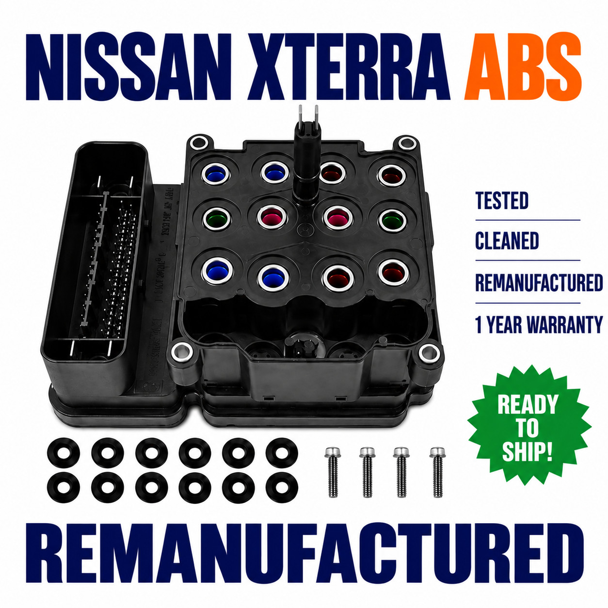 47660-7Z700 OEM Anti-Lock Brake ABS  2001-2003 Nissan® Xterra 4X4 Control Module