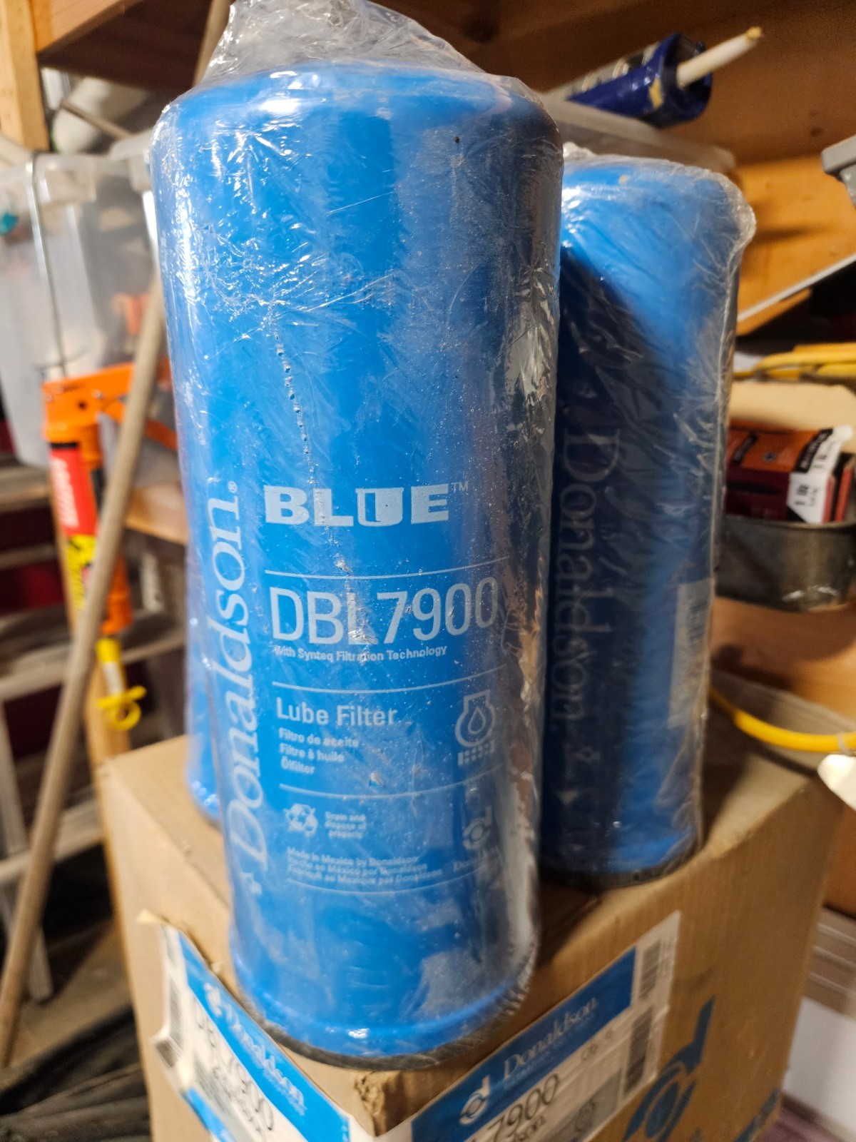 Donaldson DBL7900 Lube Filter (Spin-on Full Flow, Donaldson Blue)