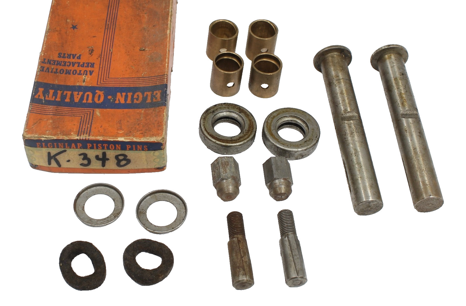 King Pin Set ~ King Bolts ~ 1947 48 49 50 51 52 53 54 55 Kaiser-Frazer ~ K348