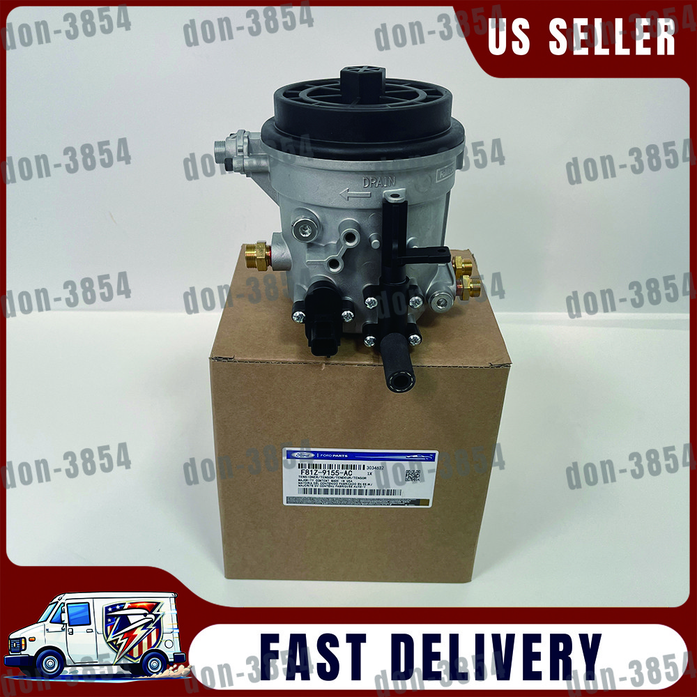 For 99-03 Ford 7.3L Powerstroke Diesel Fuel Filter Housing Motorcraft F81Z9155AC