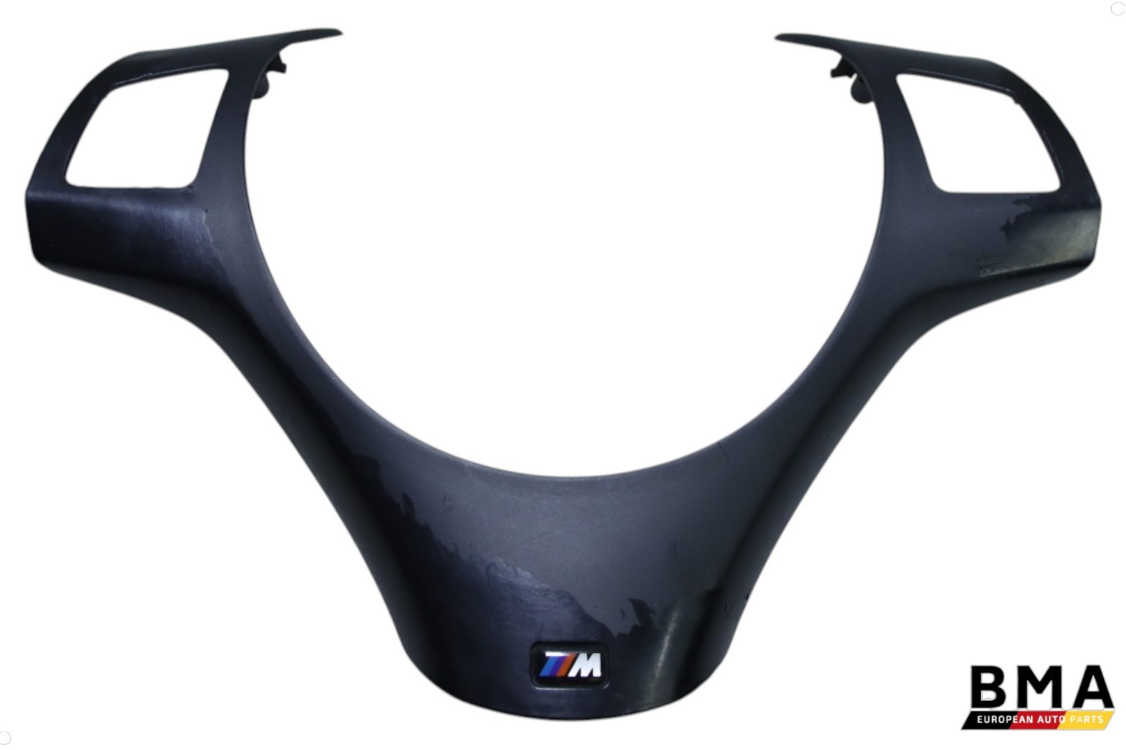 BMW 335i 328i E90 E92 E93 M-Sport Steering Wheel Trim 2009 - 2013 OEM BMW 335i 328i E90 E92 E93 M-Sport Steering Wheel Trim 2009 - 2013 OEM