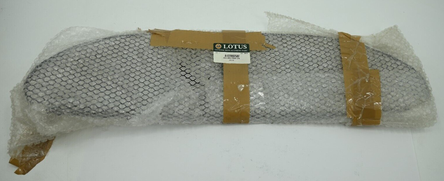 Genuine OEM Lotus Exige Front Center Grill Assembly P/N A122B0258F