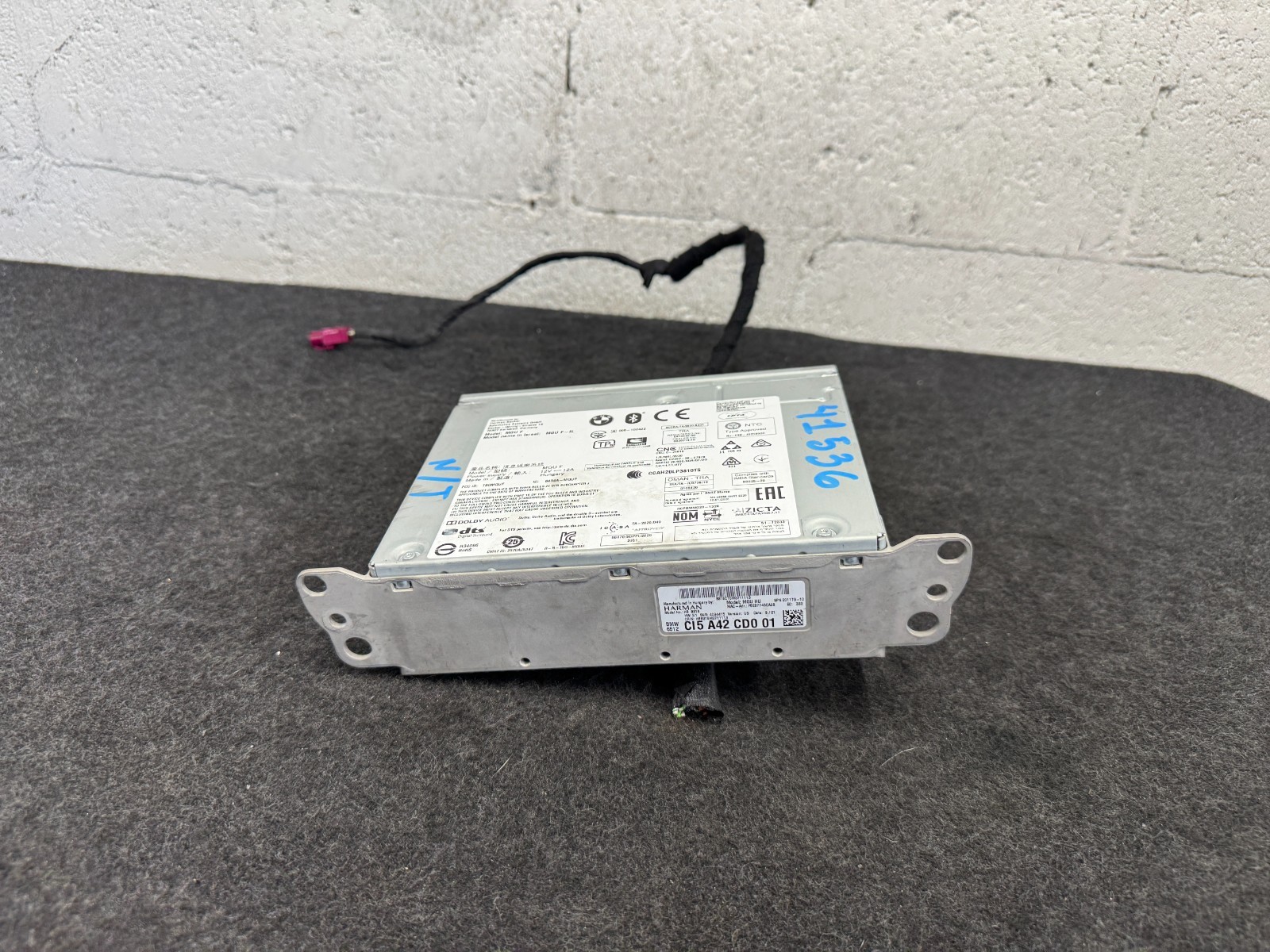 20-25 BMW G05 X5 M440i 330i 228i X4 MGU HU Radio Receiver Control Head Unit OEM