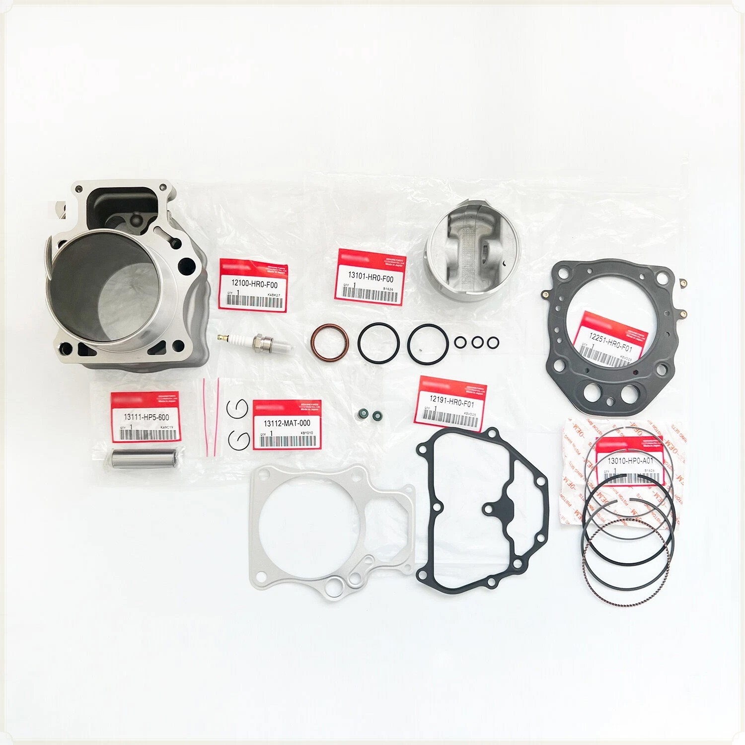 Top End Cylinder Kit Fits Honda TRX500 Foreman 12-19 Rubicon 15-19