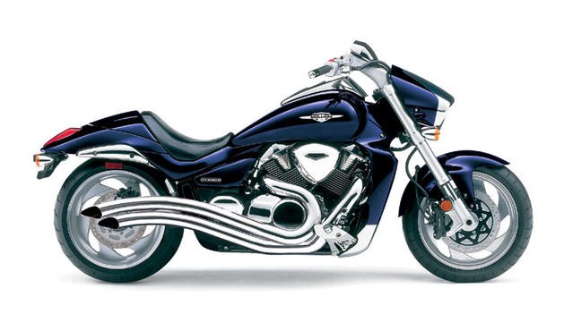 Cobra Speedster Swept Exhaust System #3221 for Suzuki Boulevard M109R