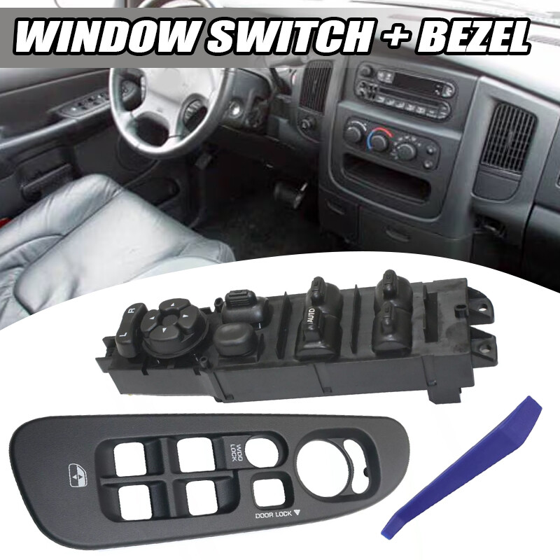 For 2001-04 Dodge Dakota Durango Door Window Switch Panel Control Driver Side US