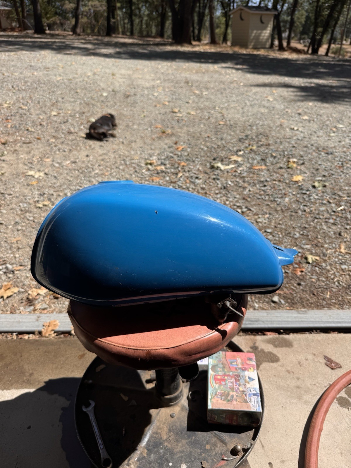 Honda SL70 OEM gas Tank. Clean Inside, Very Good Condition