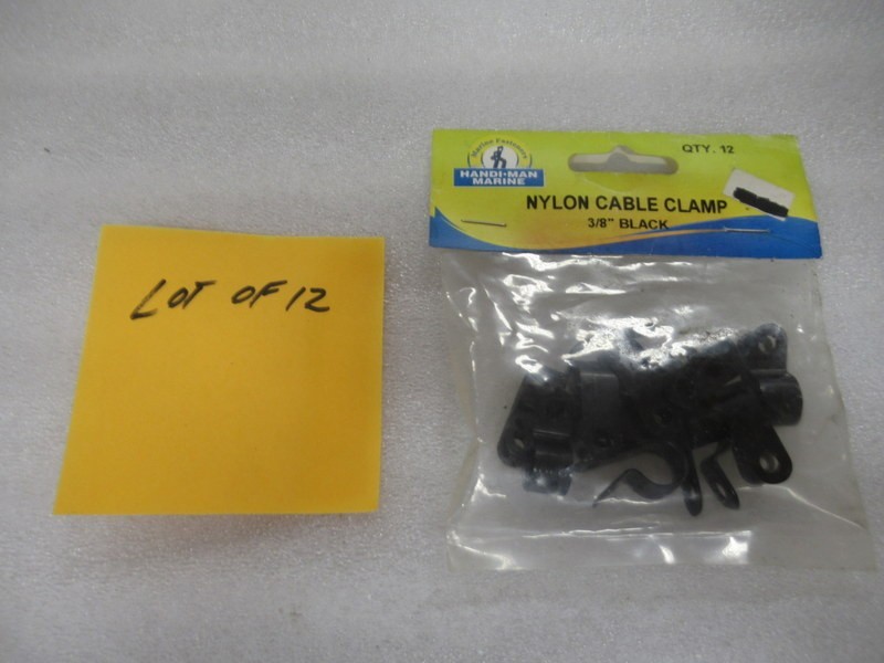 J5B Handi-Man Marine Nylon Cable Clamp 3/8\