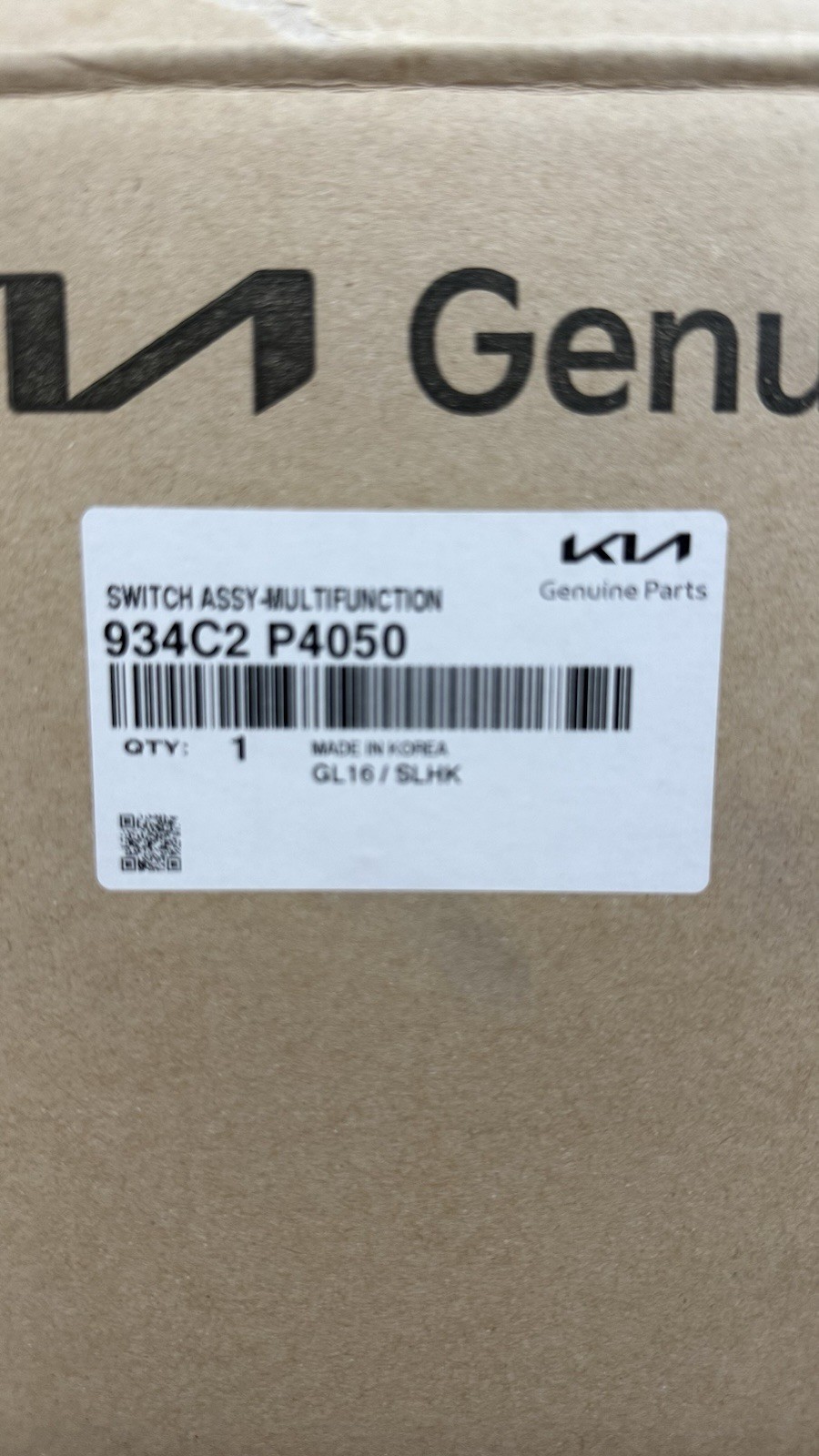 NEW OEM Kia Sorento Multi-Function Turn Signal Wiper Switch Clockspring 21-24