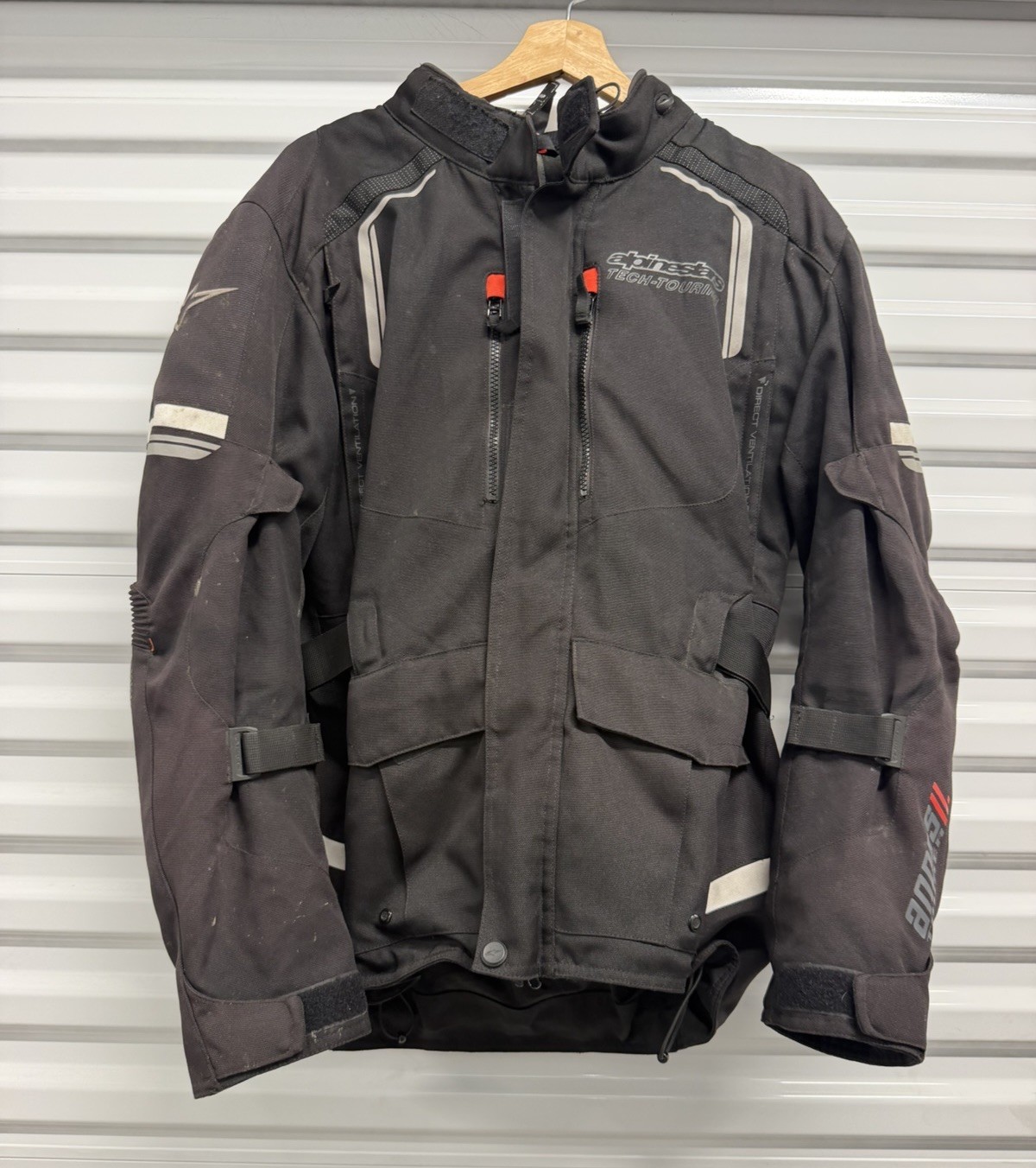 Alpinestars Men\'s Tech Touring Andes V2 Drystar Motorcycle Jacket Large Alpinestars Men\'s Tech Touring Andes V2 Drystar Motorcycle Jacket Large