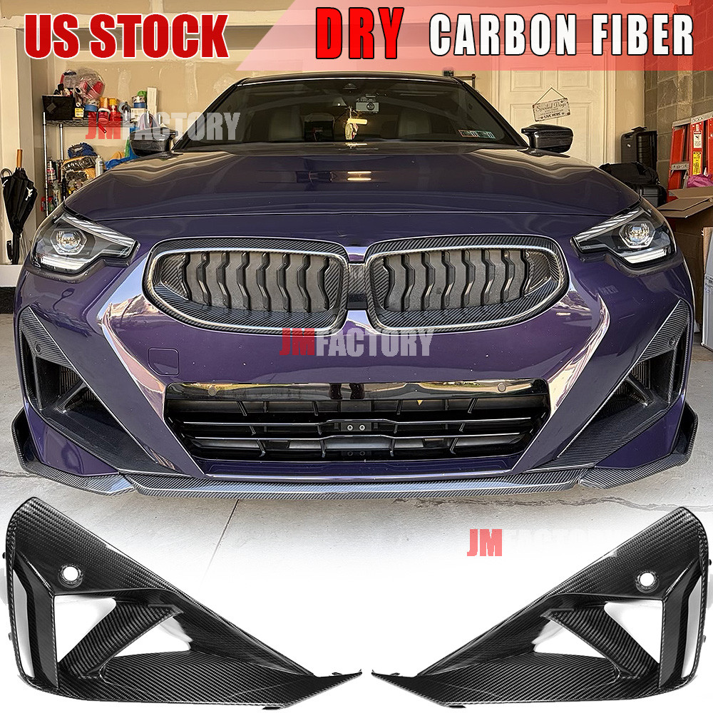 DRY Carbon Front Grill Air Inlet Duct Vent Replace For BMW G42 240i 2Door 21-24