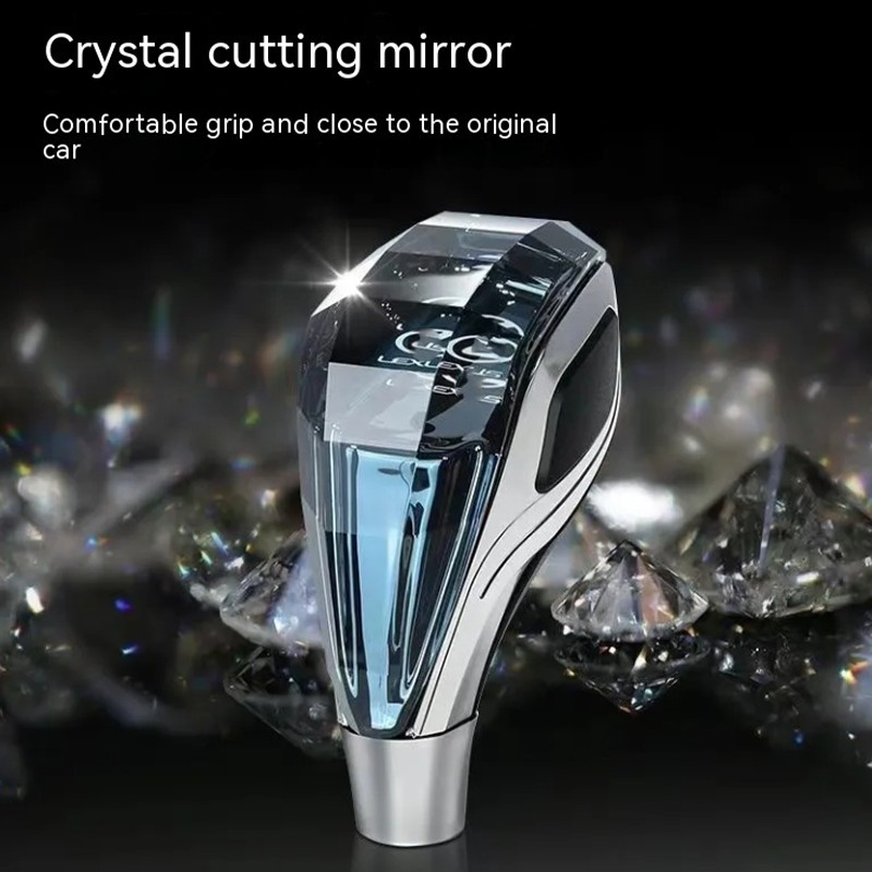 Suitable For Lexus Car Crystal Gear Knob Gear Lever Gear Head Modified Handball