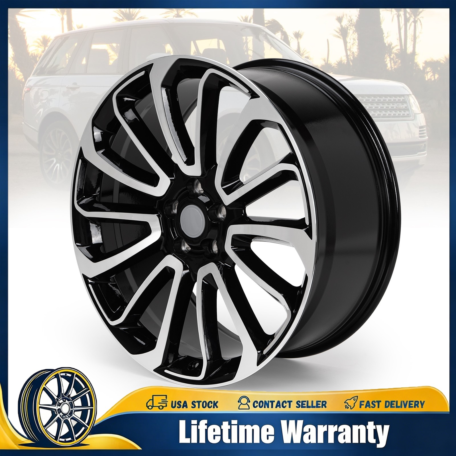 NEW 22inch Replacement Wheel For 2013-2022 Land Rover Range Rover 72250 LR039141