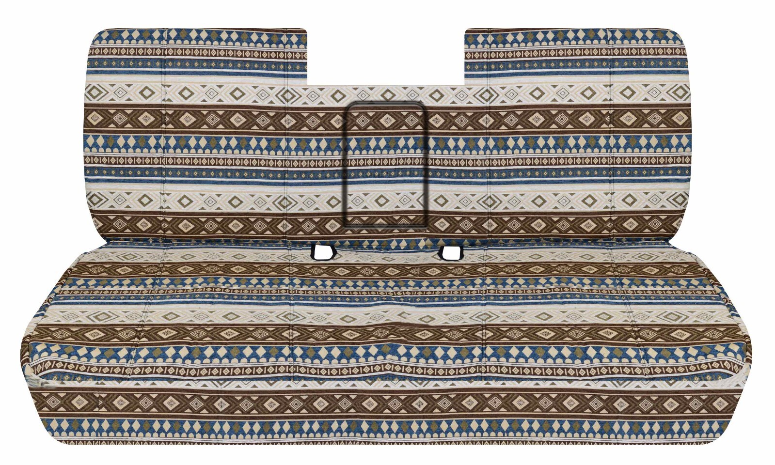 Fits 1987-1991 Ford F150-250 truck Front Bench W/Armrest aztec car seat covers