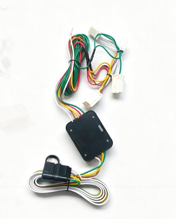 New 4-Way Trailer Wiring Harness For Mitsubishi Outlander 2003 2004 2005 2006