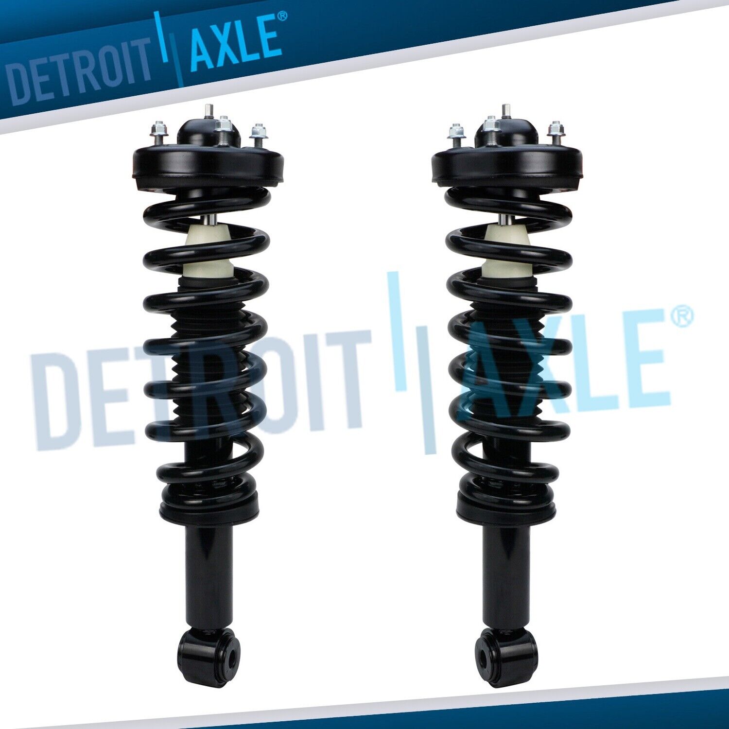 Pair Front Struts w/ Coil Spring for 2007-2013 Lincoln Navigator Ford Expedition