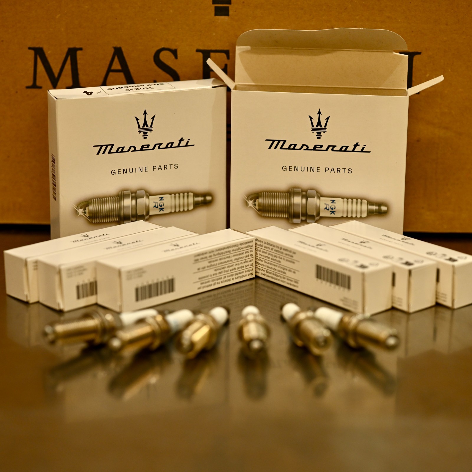 OEM BRAND NEW SPARK PLUGS FOR MASERATI GHIBLI QP V6 (6 PACK) 310235