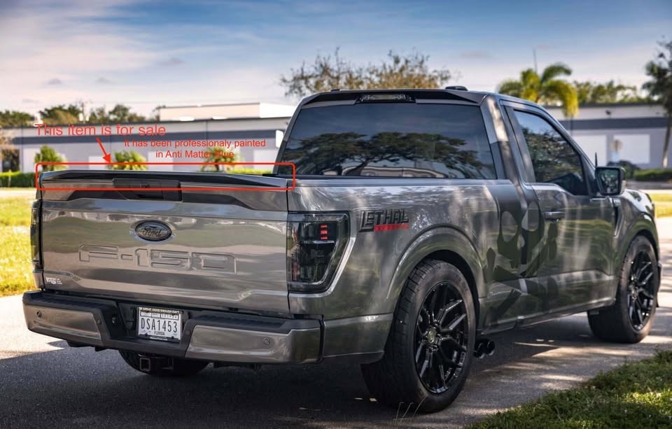 Lethal Performance Painted Tailgate Spoiler (2021-2025 F-150)