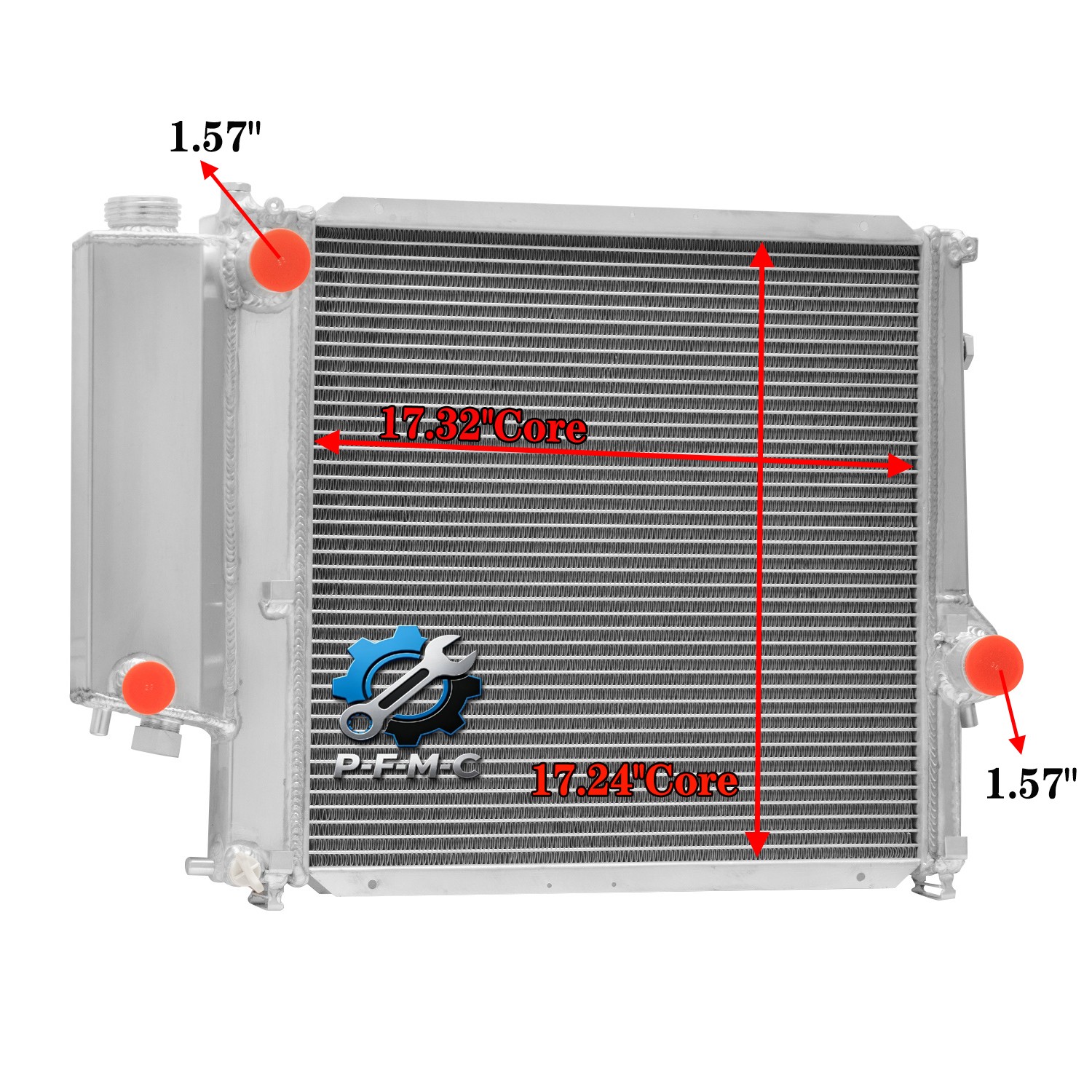 2 Row Aluminum Radiator for 1991-1999 94 BMW 318i 318is 318ti Z3 MT