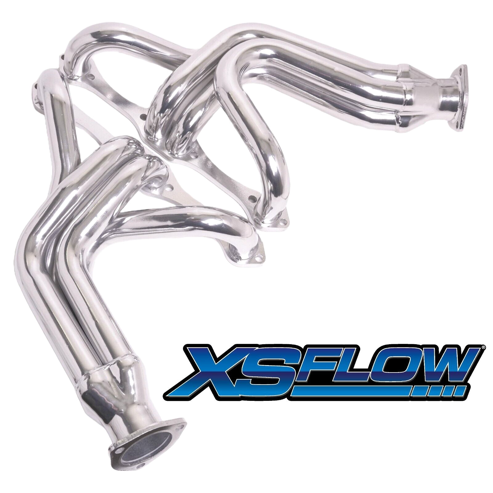 1955-82 Corvette Headers Mid Length 55-82 Vette SB Chevy Exhaust Ceramic Coated