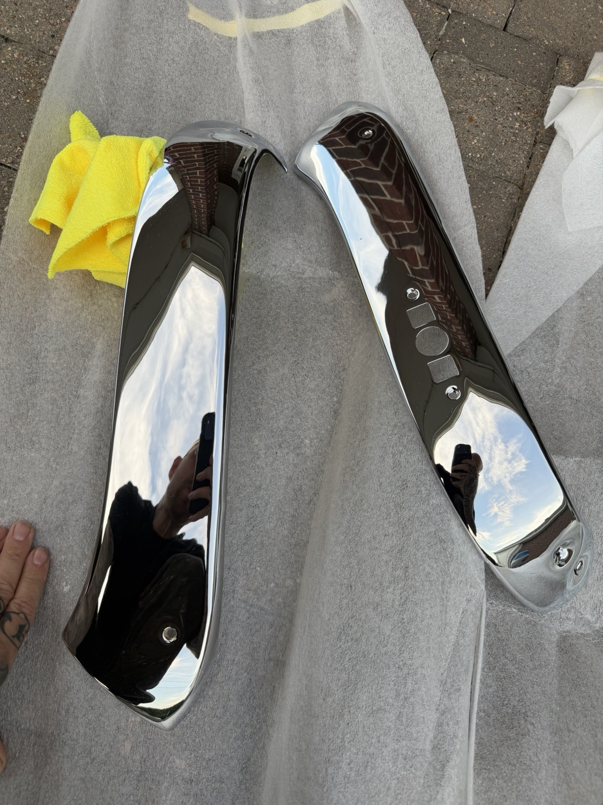 6 Way Power Seat Trim 1965-70 Impala Caprice Chrome Plated Show Quality Lower 6 Way Power Seat Trim 1965-70 Impala Caprice Chrome Plated Show Quality Lower