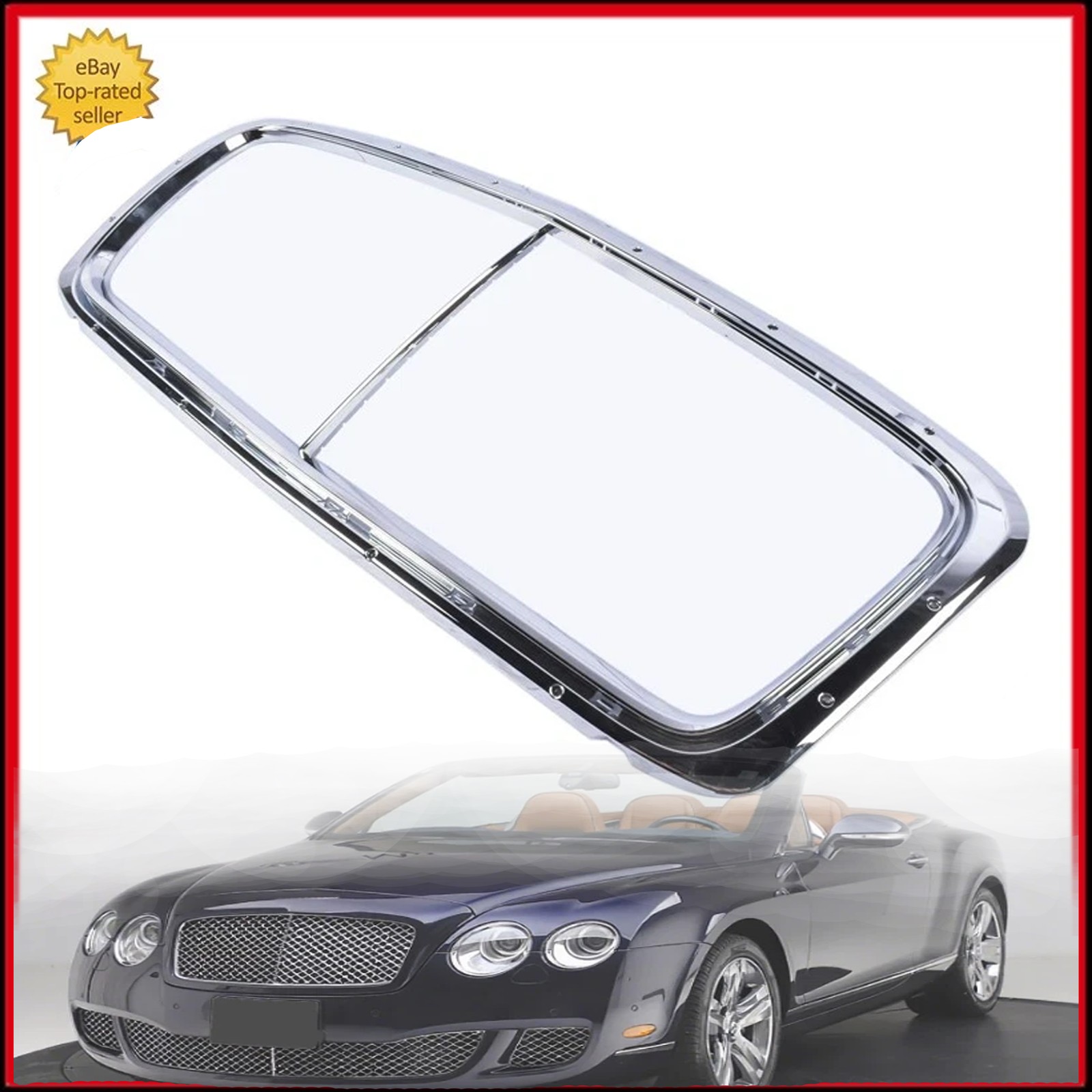 For 2012-2017 Bentley Continental Gt Gtc 3W3853667A Front Radiator Grill Trim