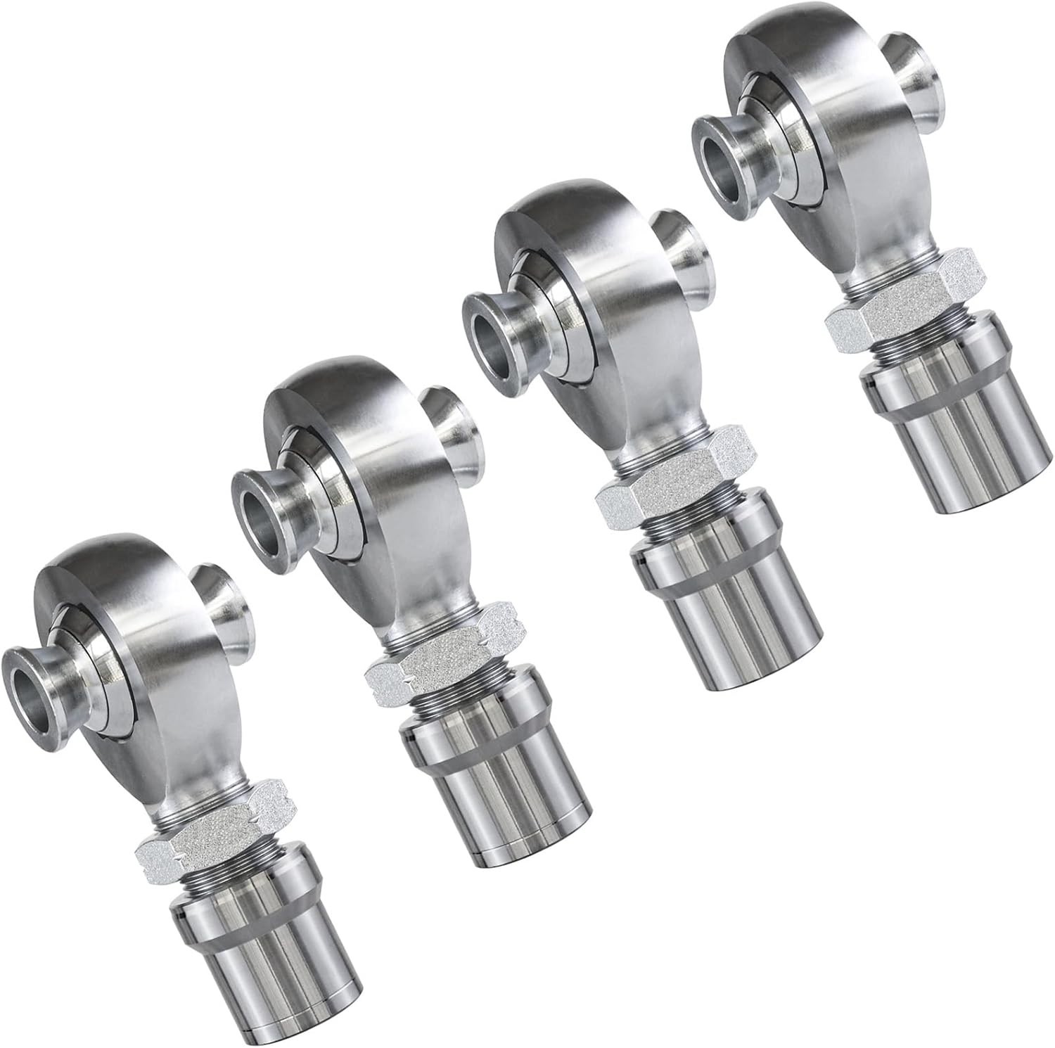 2 Set 1.25'' Heim Joints Rod End Kit, 1 1/4'' Right and Left Hand Thread