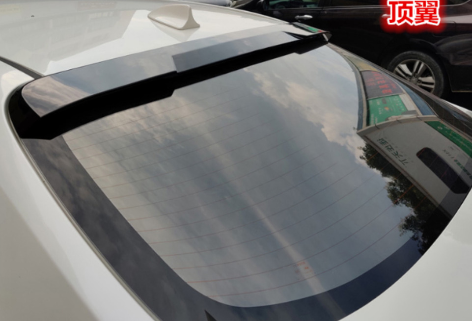 Black Roof Factory Style Spoiler Wing ABS for 2019-2023 Toyota Corolla Sedan