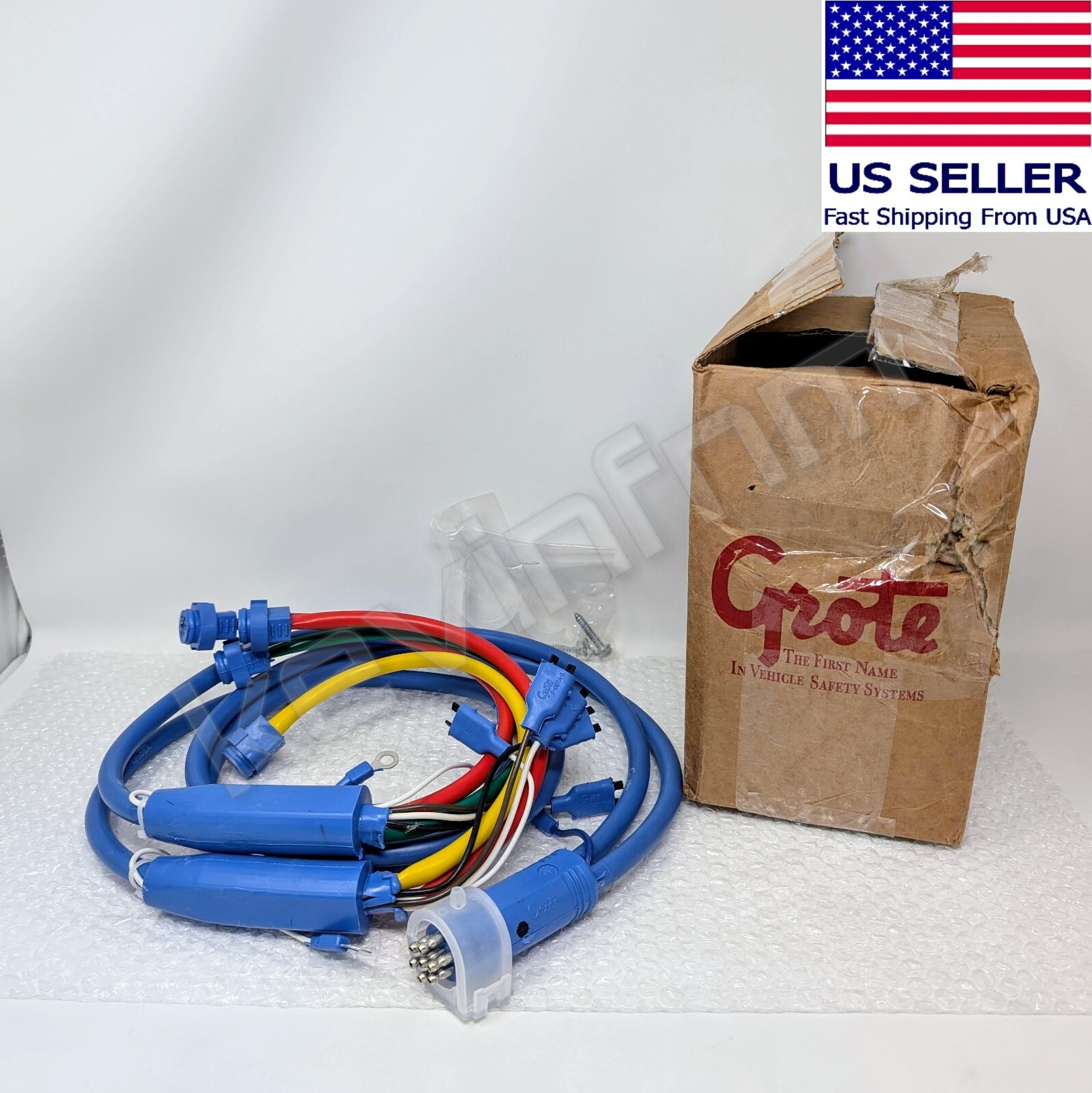 NEW **GENUINE Grote®** 67581 UBS Trailer Wiring Harness Rear Sill Option