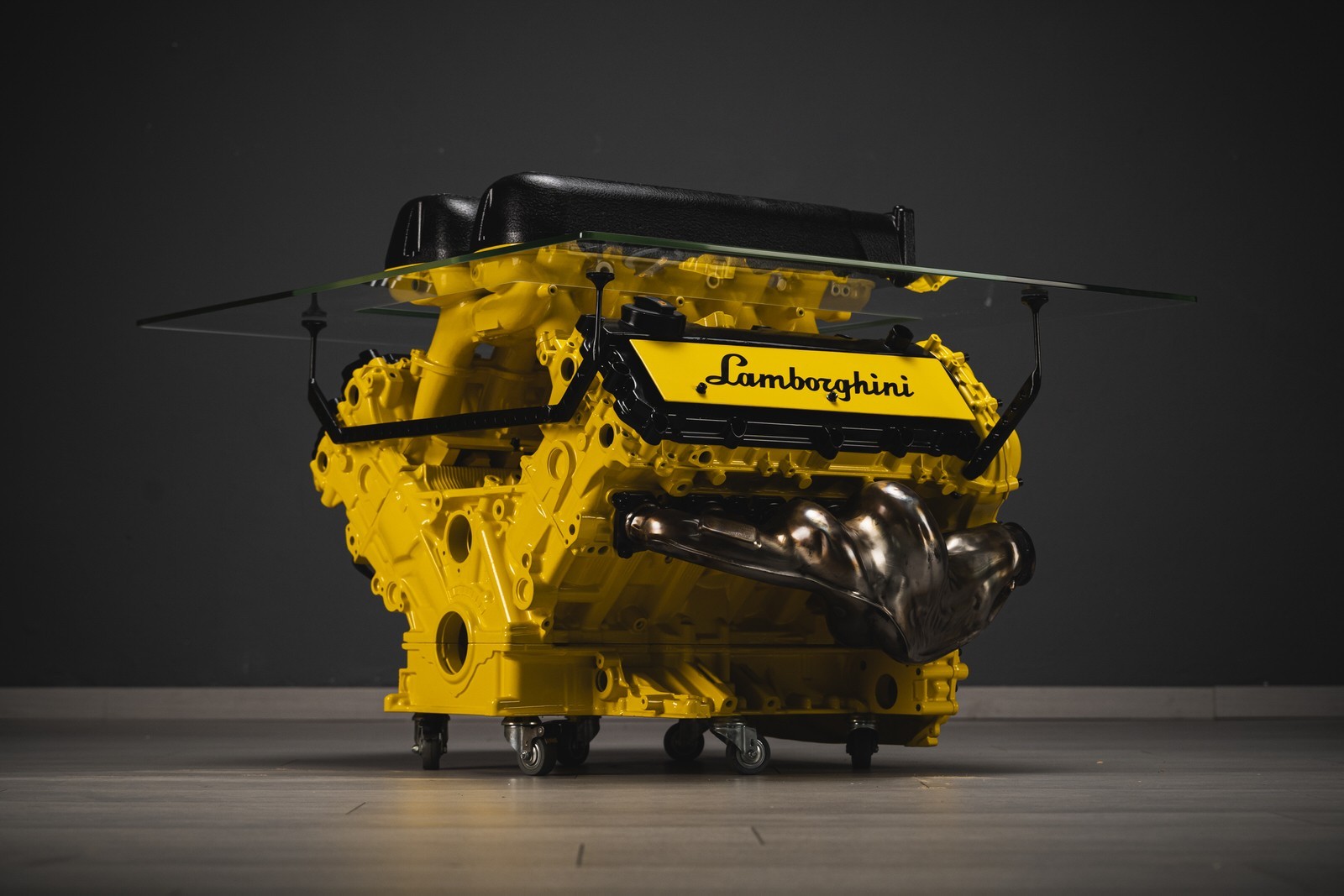 Lamborghini Aventador Engine Blocks (DAMAGED PARTS ONLY) ART V12 Exotic Parts 66