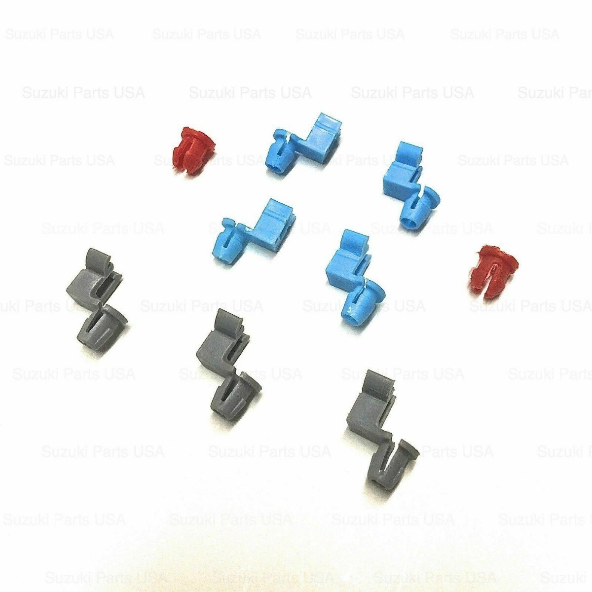 DOOR TAILGATE LOCK & LATCH ROD CONNECTOR CLIP BUSH INSERT FOR SAMURAI 80 95