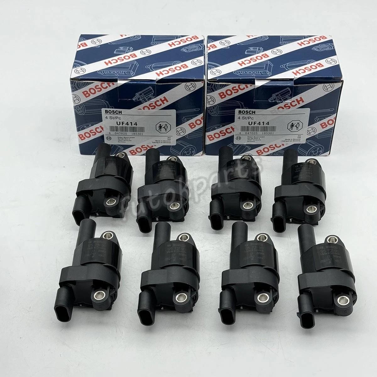 8 SET Bosch Ignition Coils For Chevrolet G/M Cadillac BSC1512 D514A UF414 NEW