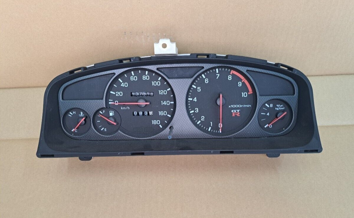 Nissan GT-R Skyline R33 BCNR33 Gauge Cluster Speedometer
