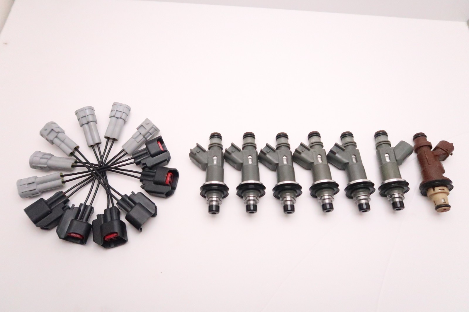 X6 Toyota FOR 4runner 5VZFE 3.4L Denso 12Hole Fuel Injectors More Torque 02-99