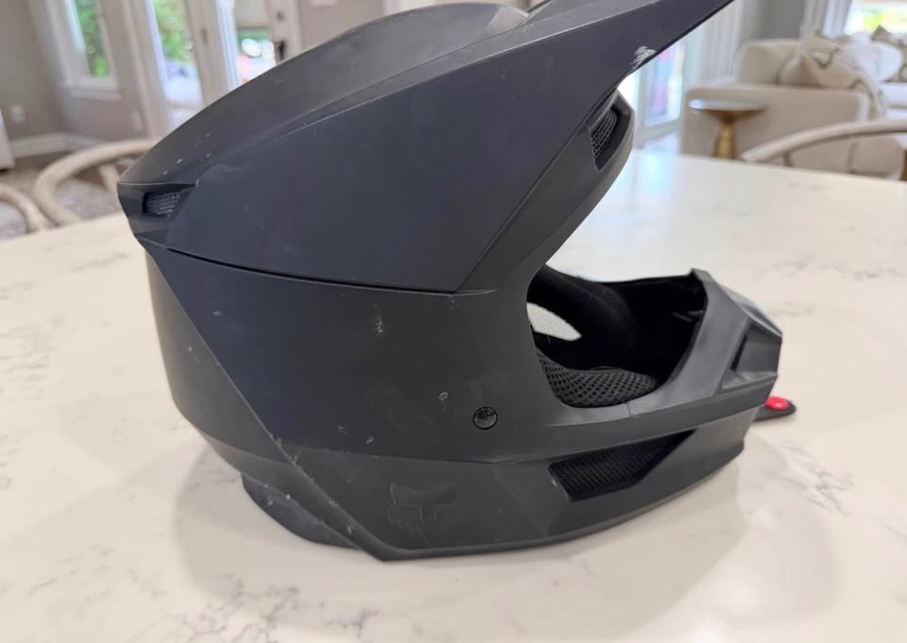 Fox Racing V1 Core Matte Black Helmet Medium