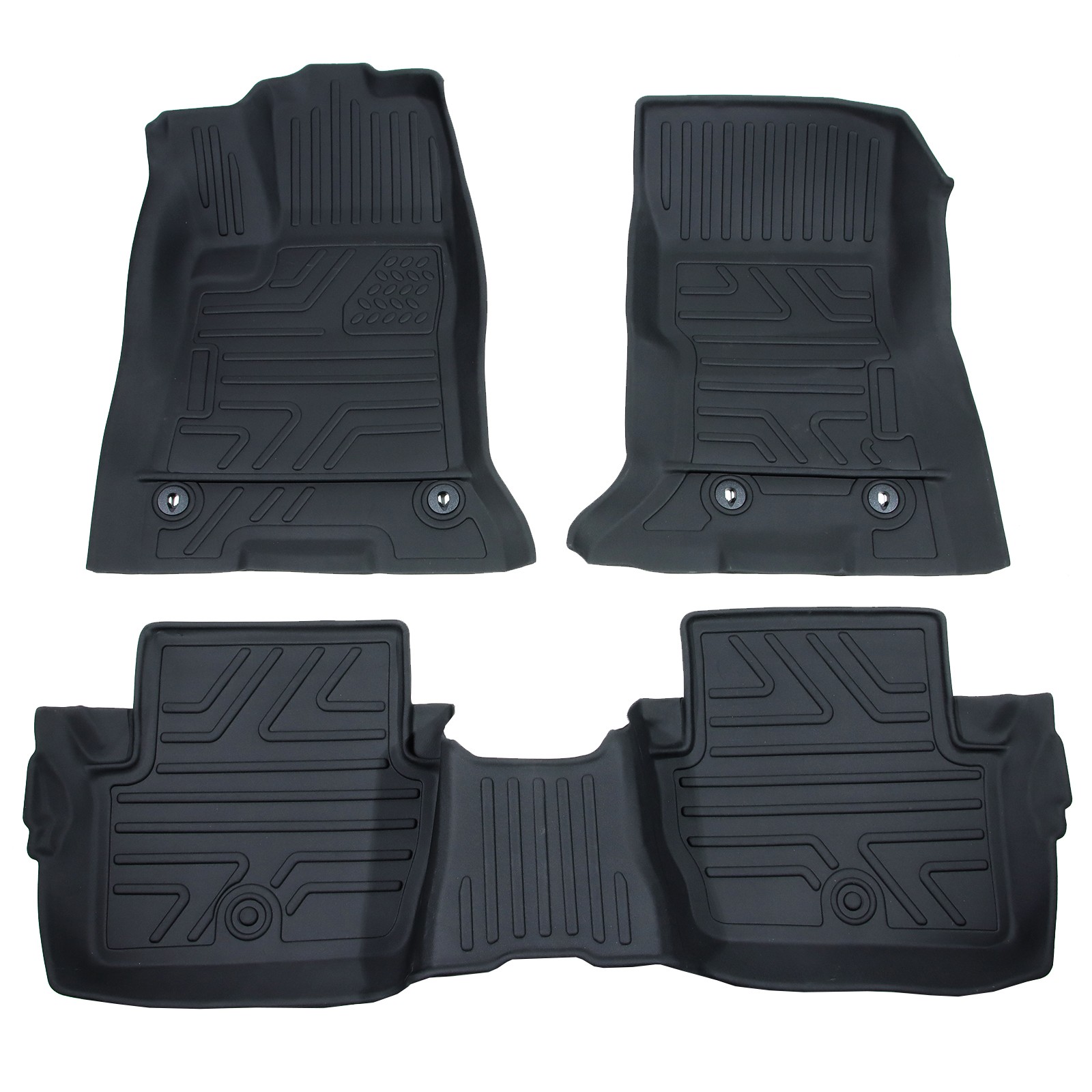 Floor Mats Liner Carpets For 2024-2027 Dodge Charger Daytona 2 Door All Weather Floor Mats Liner Carpets For 2024-2027 Dodge Charger Daytona 2 Door All Weather