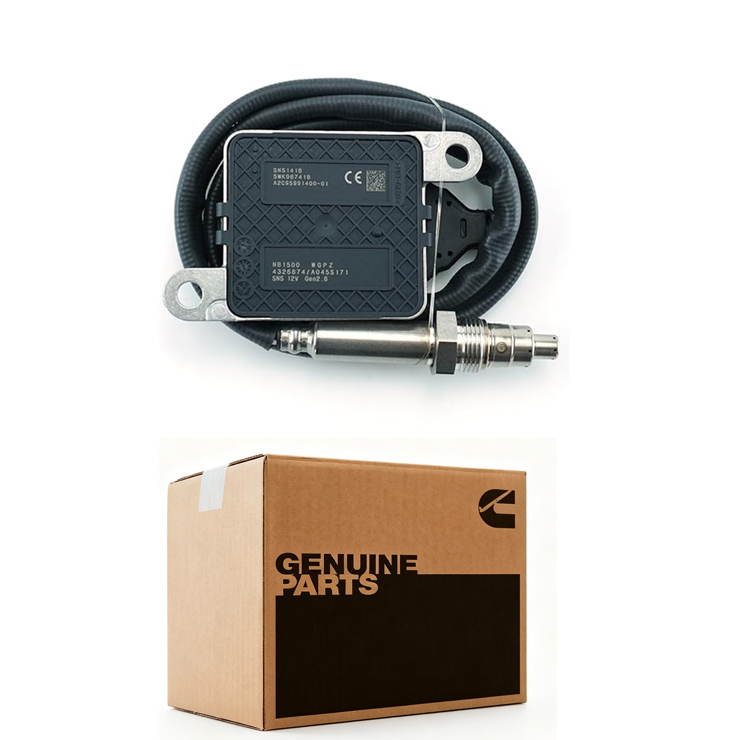 OEM Genuine Cummins X12 X15 L6 Nox Sensor 4326874 4326874RX Outlet Downstream