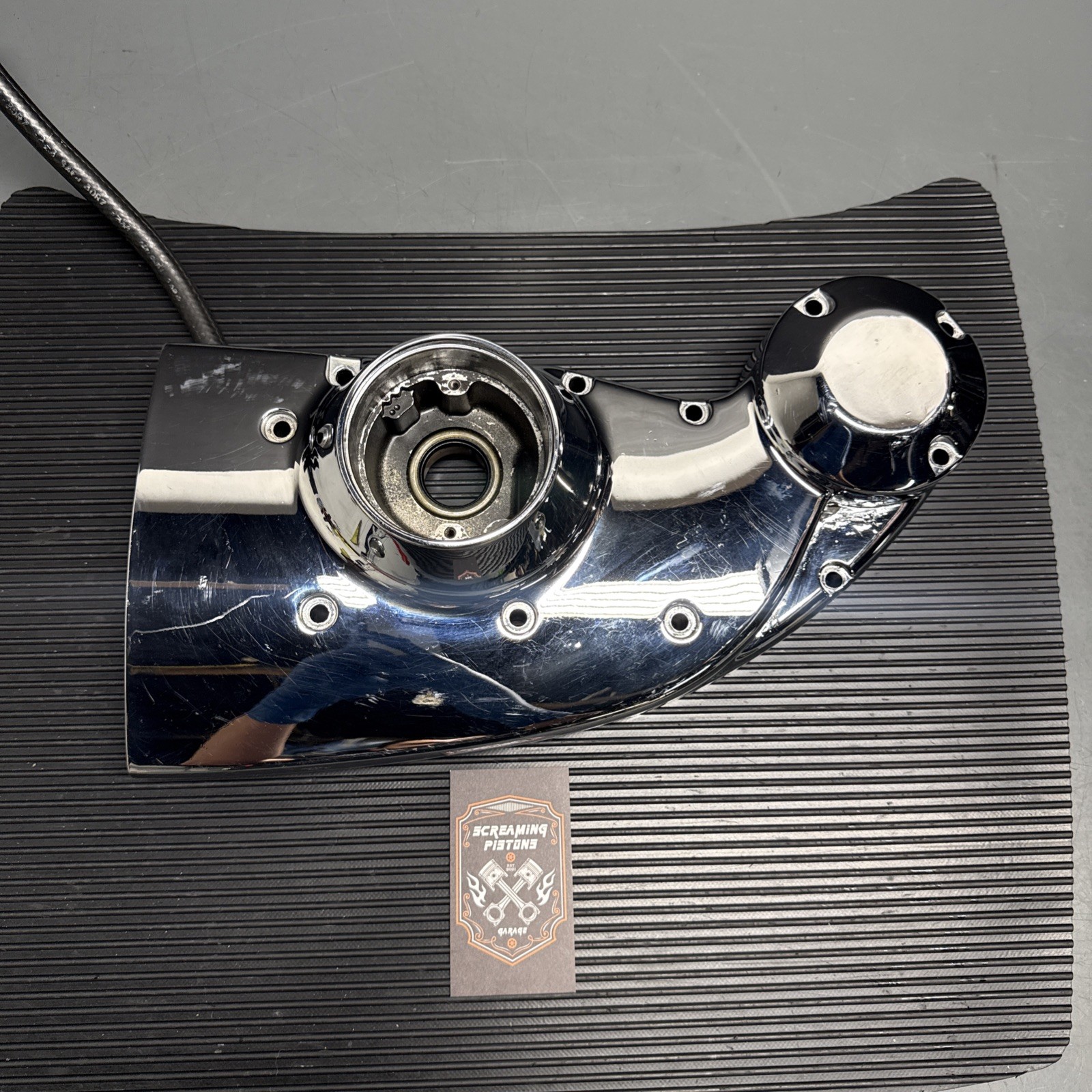 2000-03 Harley Davidson Sportster Cam Cover Used 25230-98A Chrome OEM