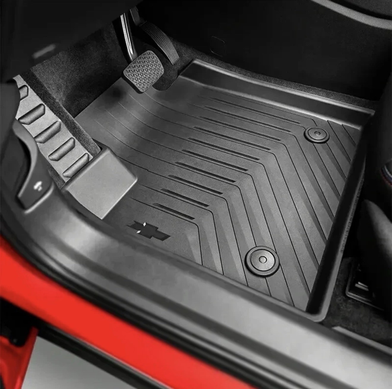 2024-2026 Chevy Blazer EV Front & Rear All Weather Floor Liners 26371179 Blk OEM