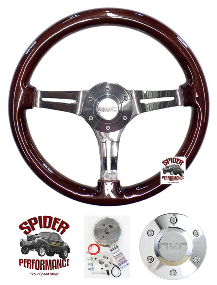 1989-1994 GMC C/K pickup wood steering wheel 15\