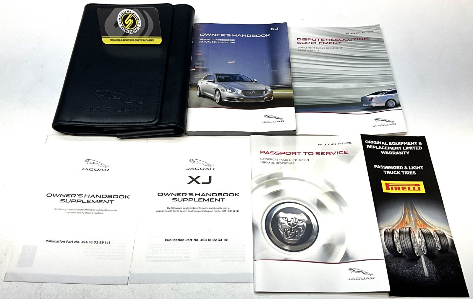 2014 Jaguar XJ Owner User Guide Operator Manual Supercharged Portfolio XJL XJR