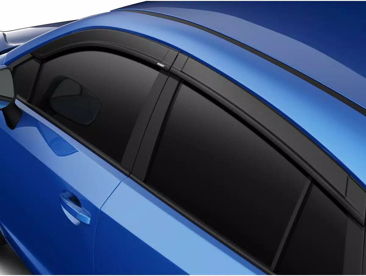 Husky Low Profile Ventvisor Smk Fits 24-25 Subaru Crosstrek O/S Mount 4pc Smk