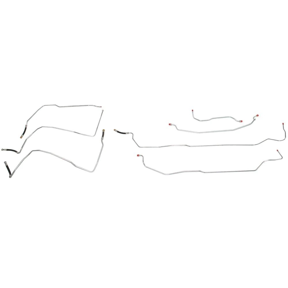 JEGS Complete Fuel Line Kit for 2000-2003 GM 1500 Trucks w/Extended Cab/V8
